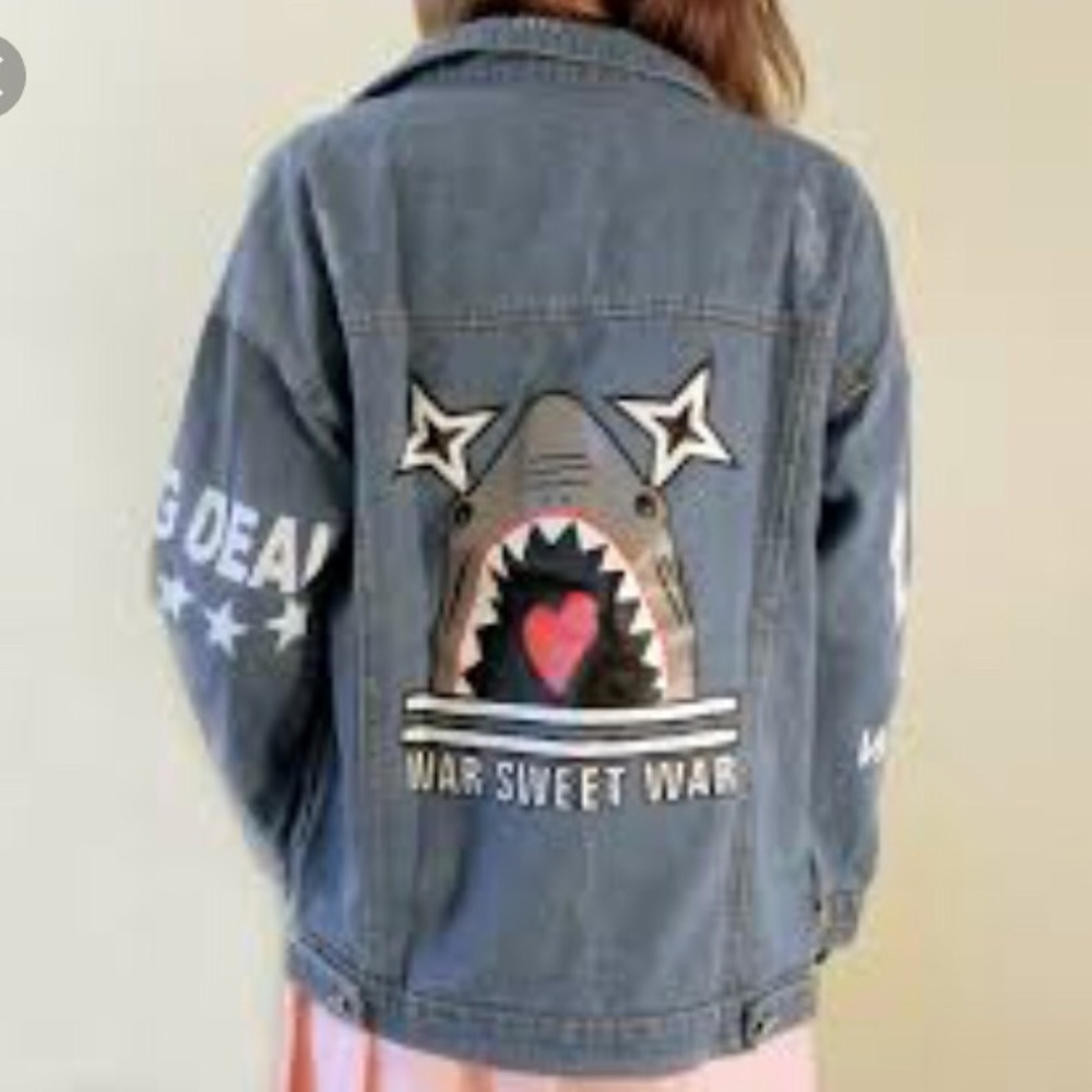 Cool Shark Denim Jacket